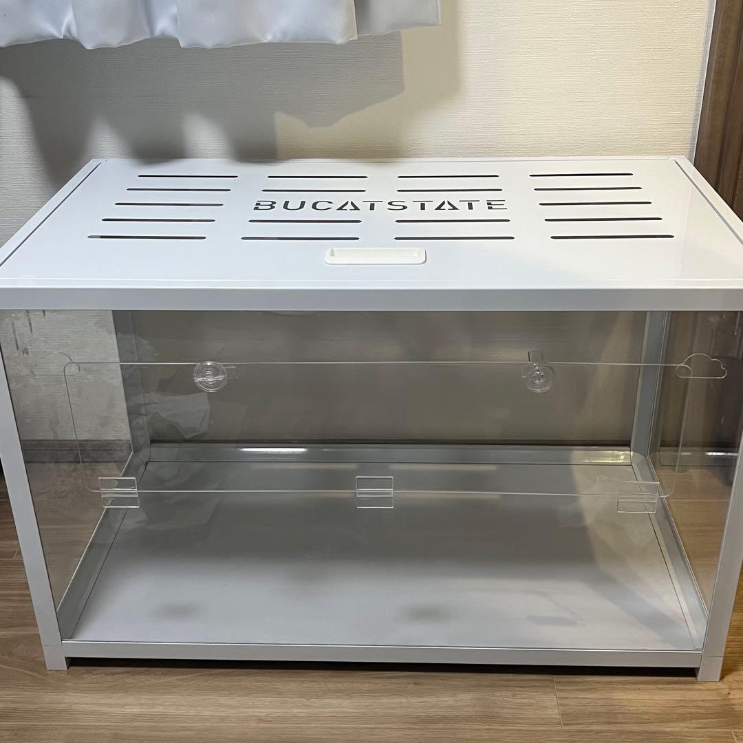 BUCATSTATE(ブカスター) 横幅80センチのハムスターケージ(白色)