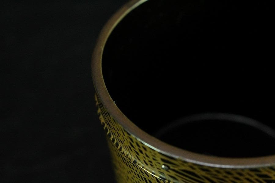 茶道具 長野横笛 月秋草蒔絵 武蔵野 茶器 共箱(K-YC367)