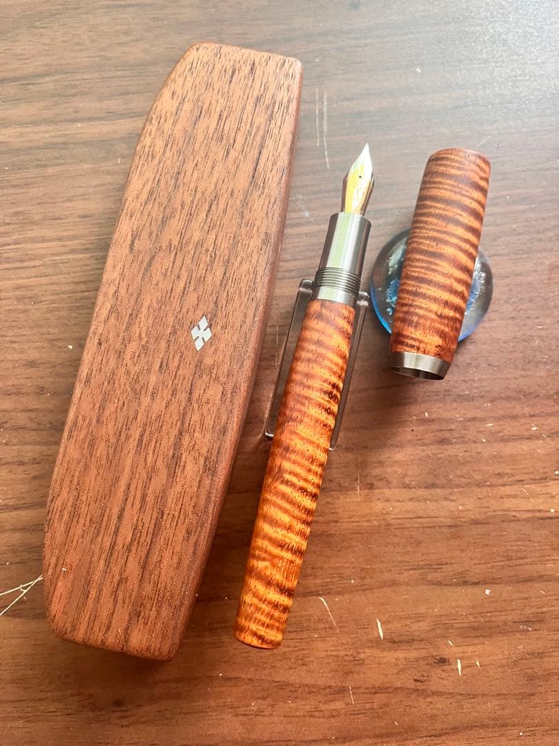 工房楔 クローズドエンド楔 ハワイアンコア F ペリカン モンブラン