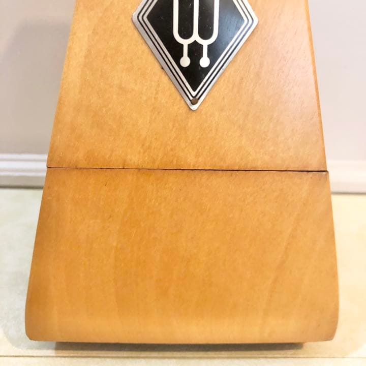 メトロノーム　木製　ドイツ製　ウィットナー　レトロ　アンティーク　コレクション