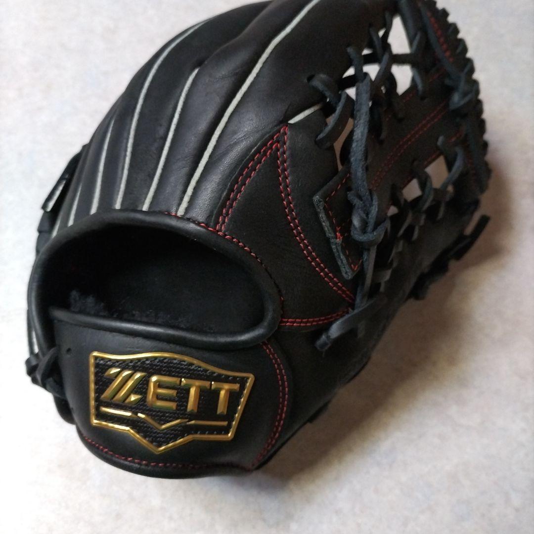 【2023年製】柔らかの人気アイテム　軟式用グローブ　ゼット　ブラック
