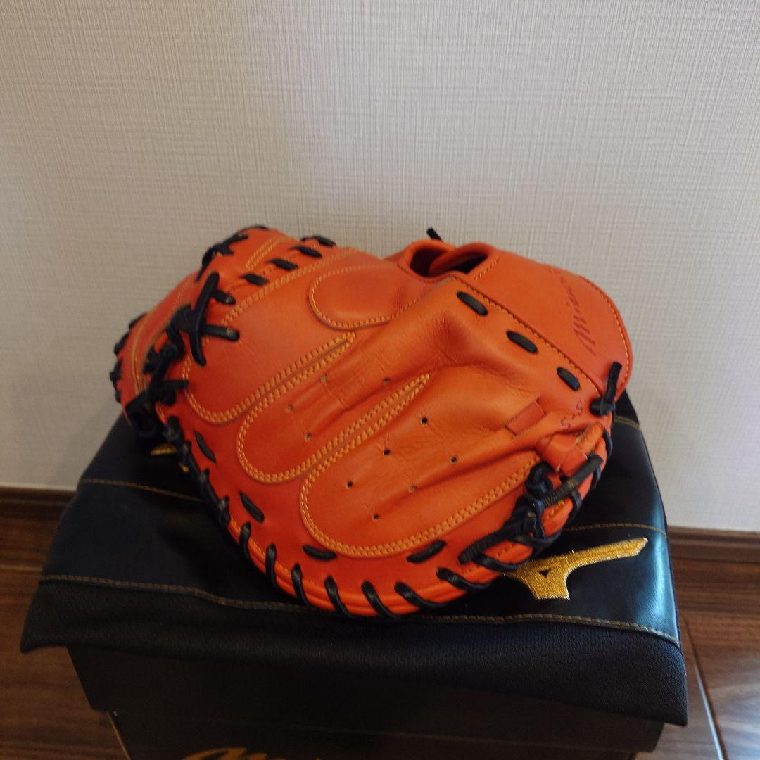 ミズノ　キャッチャーミット　サケビ　公式 S-S型