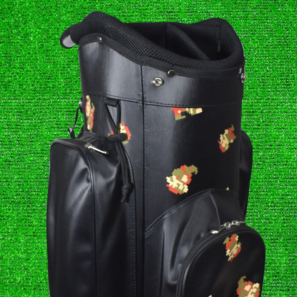 スーパーマリオブラザーズ ゴルフ キャディバッグ 美品！