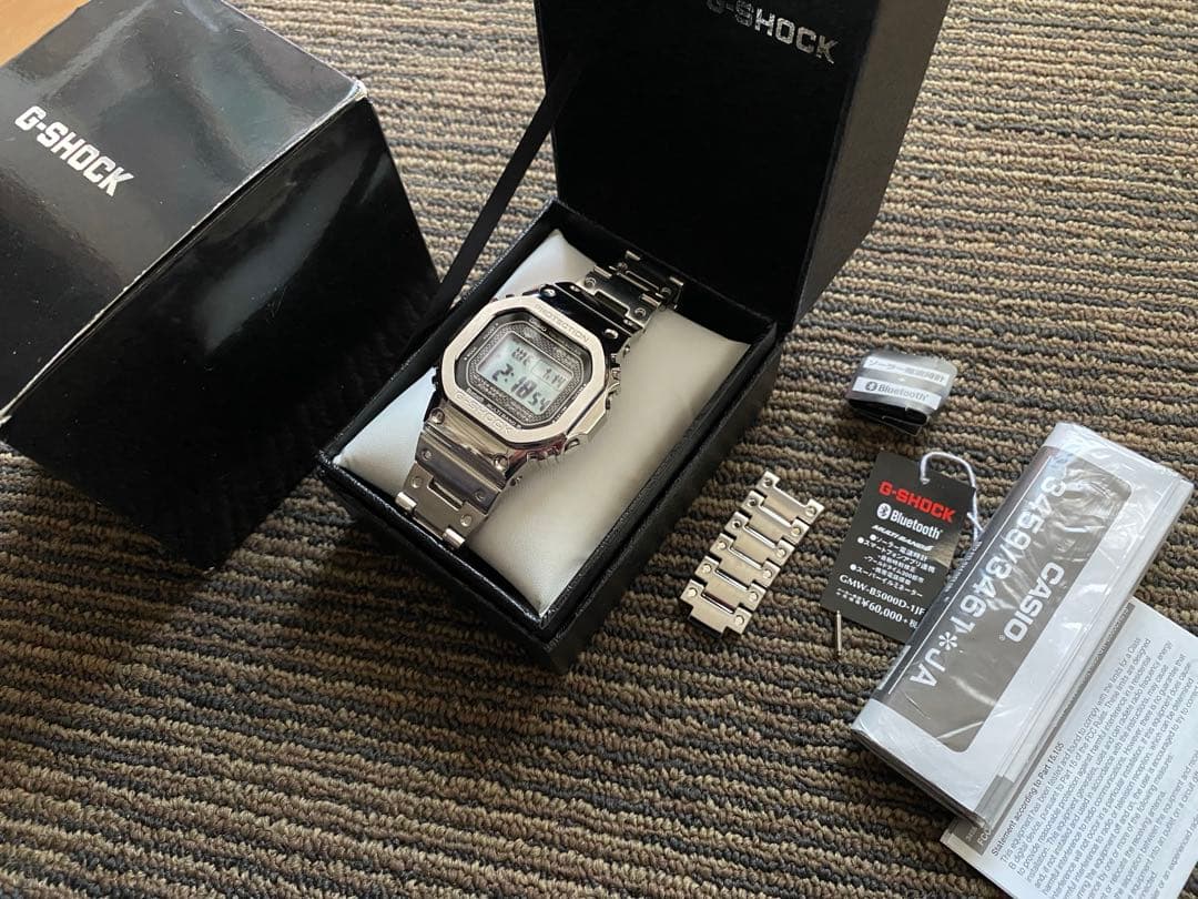G-SHOCK GMW-B5000-1JF フルメタル美品