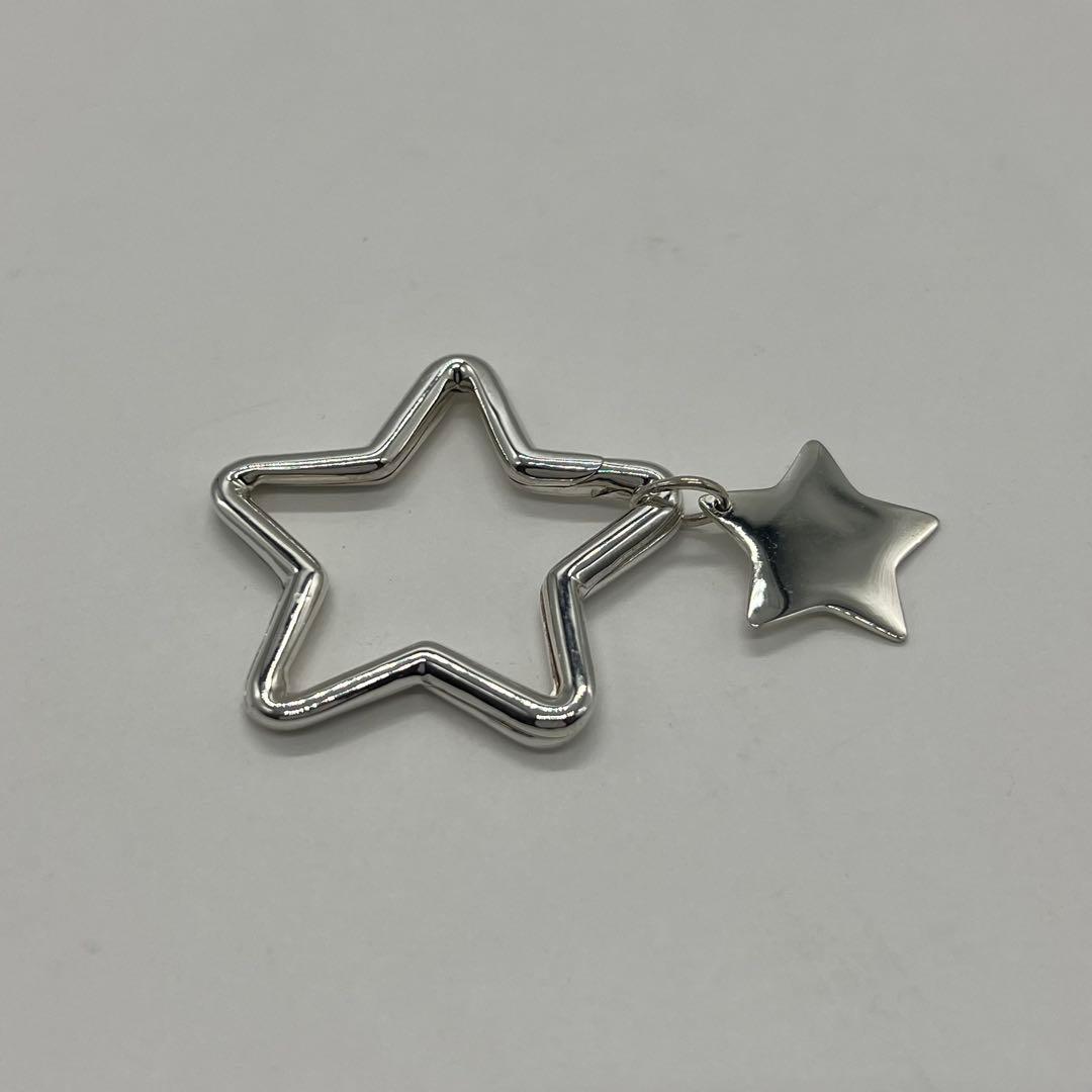 ティファニー TIFFANY スター キーリング キーホルダー 希少 SV925