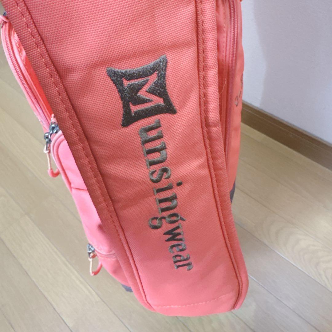 K421 Munsingwear キャディバッグ オレンジ