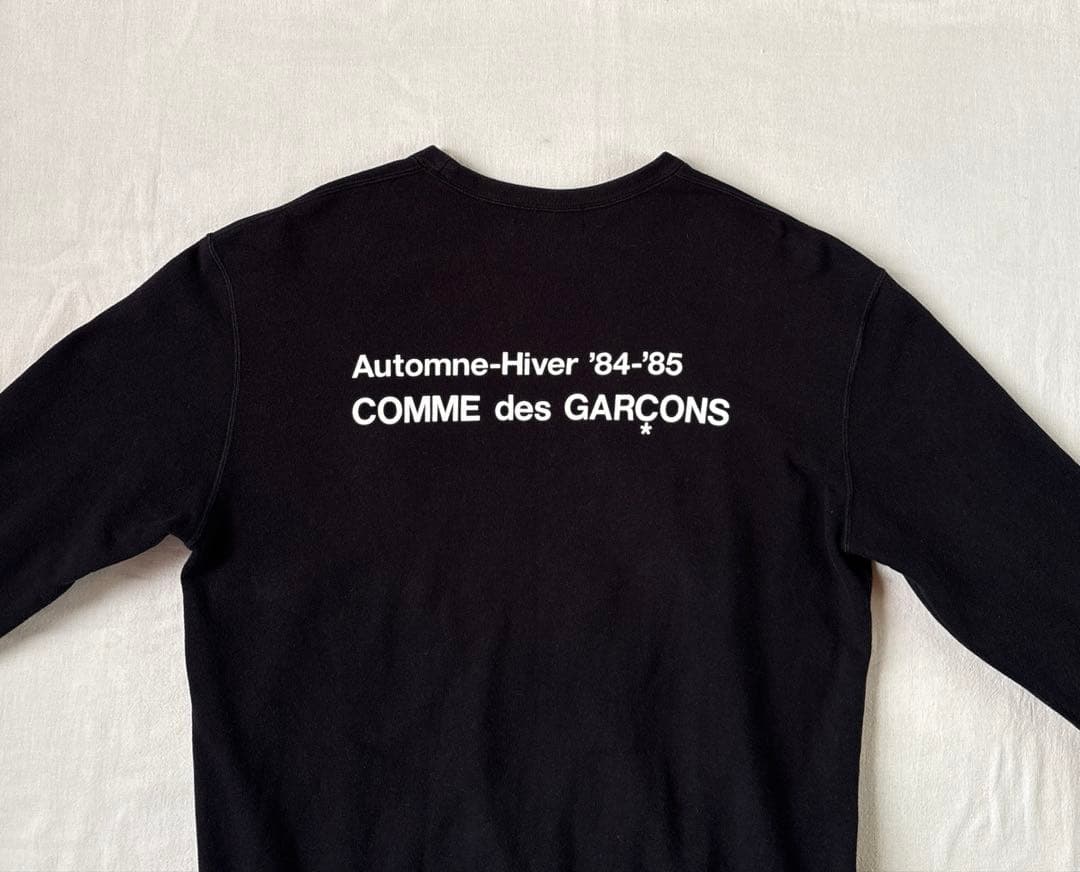 COMME des GARÇONS　クルーネックスウェット　XL