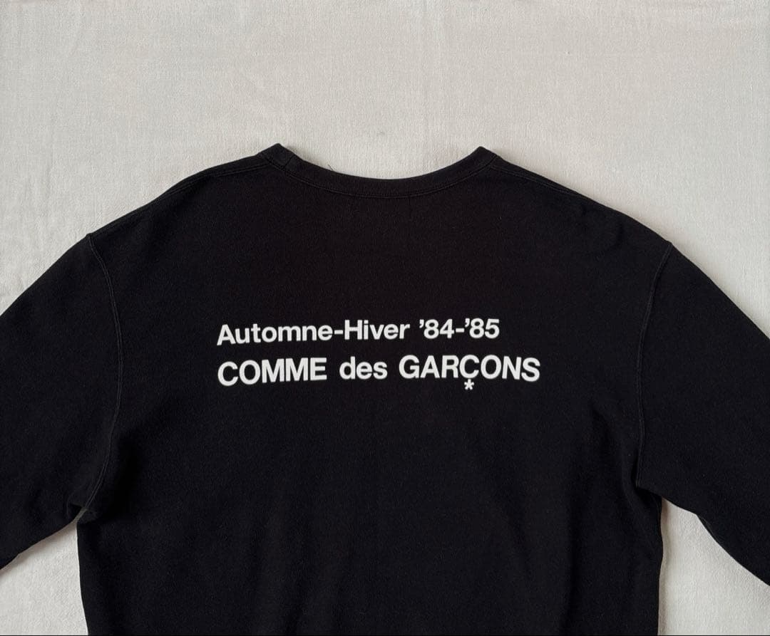 COMME des GARÇONS　クルーネックスウェット　XL