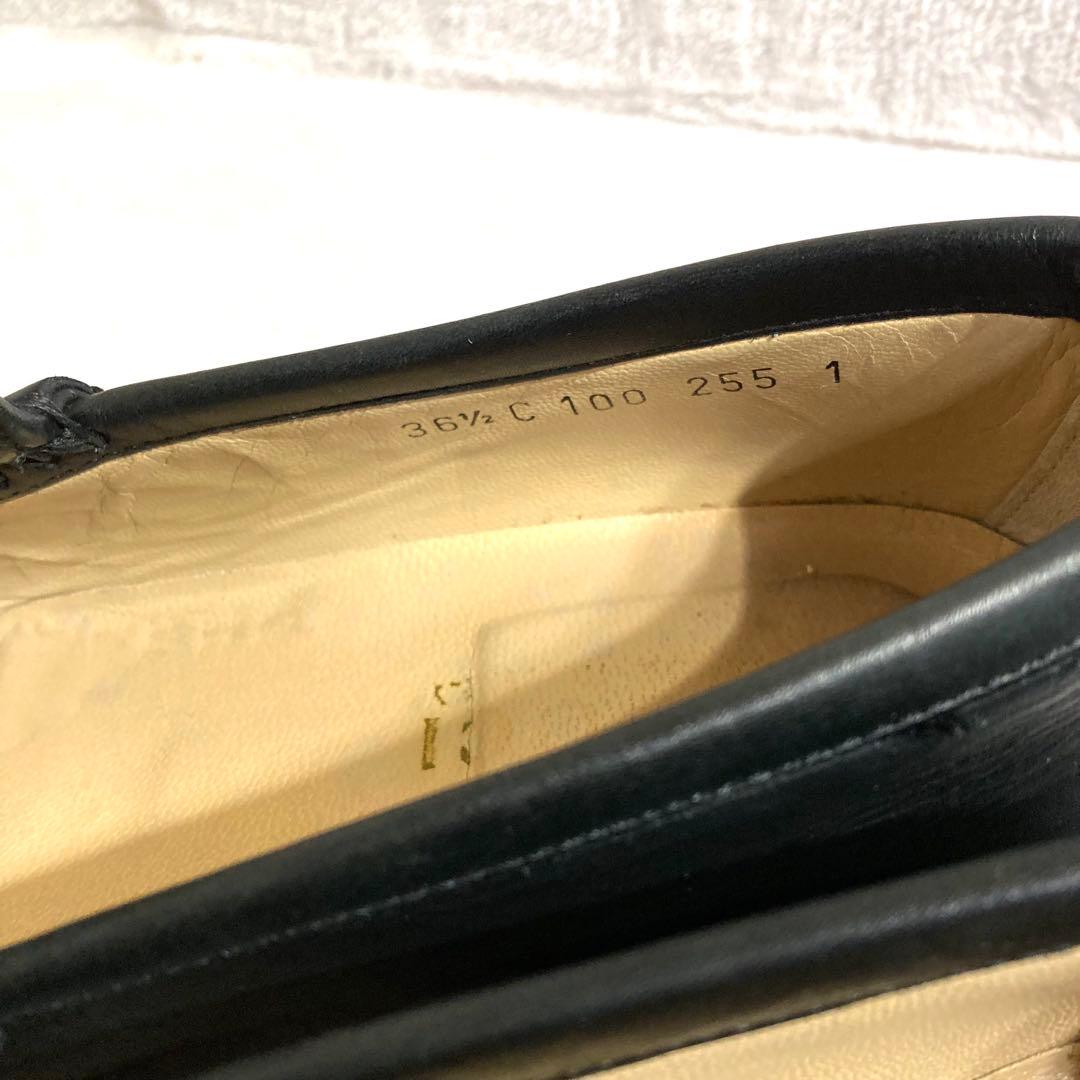 ✨極美品✨　グッチ　ビットローファー　黒　23.5