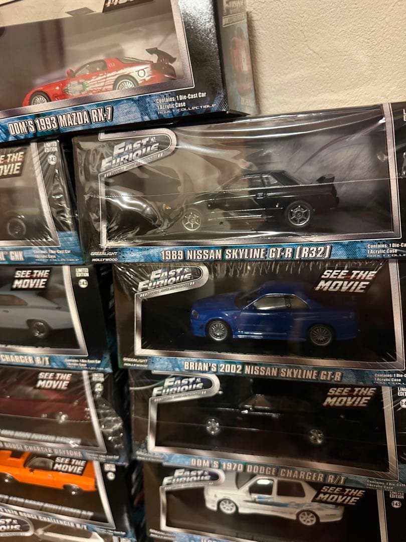 ワイルドスピード　25台　1/43 fast furious レア