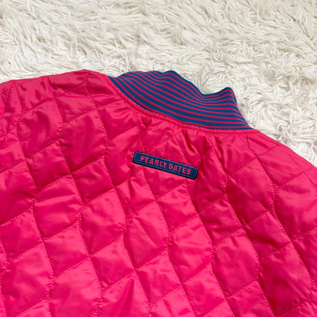 極美品　パーリーゲイツ　4way リバーシブル　スニード　ブルゾン　レディース