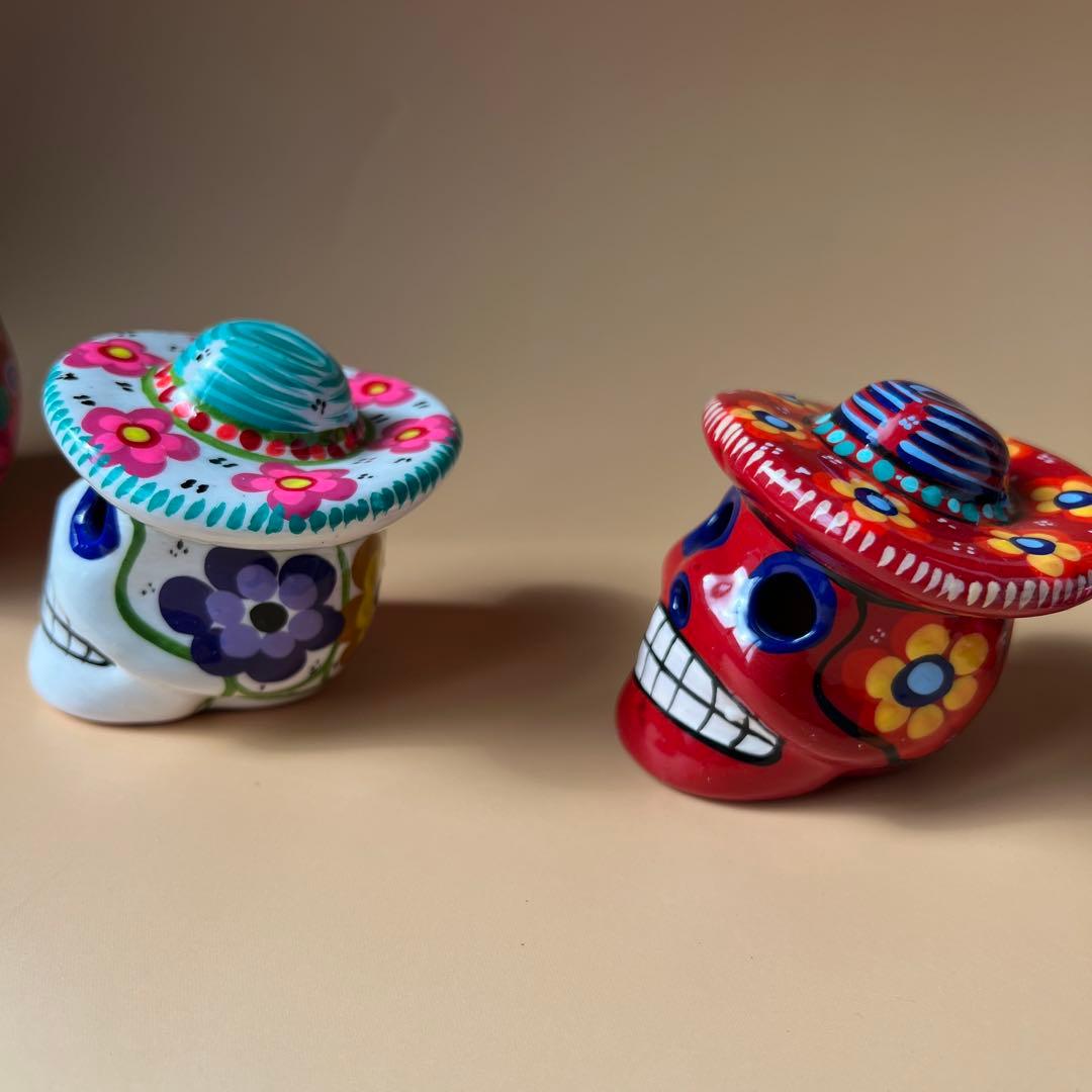 メキシコ　スカル ドクロ　5個セット