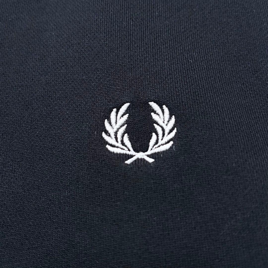 ✨ぞぞ✨フレッドペリー　スウェット　ティップライン　ブラック　M