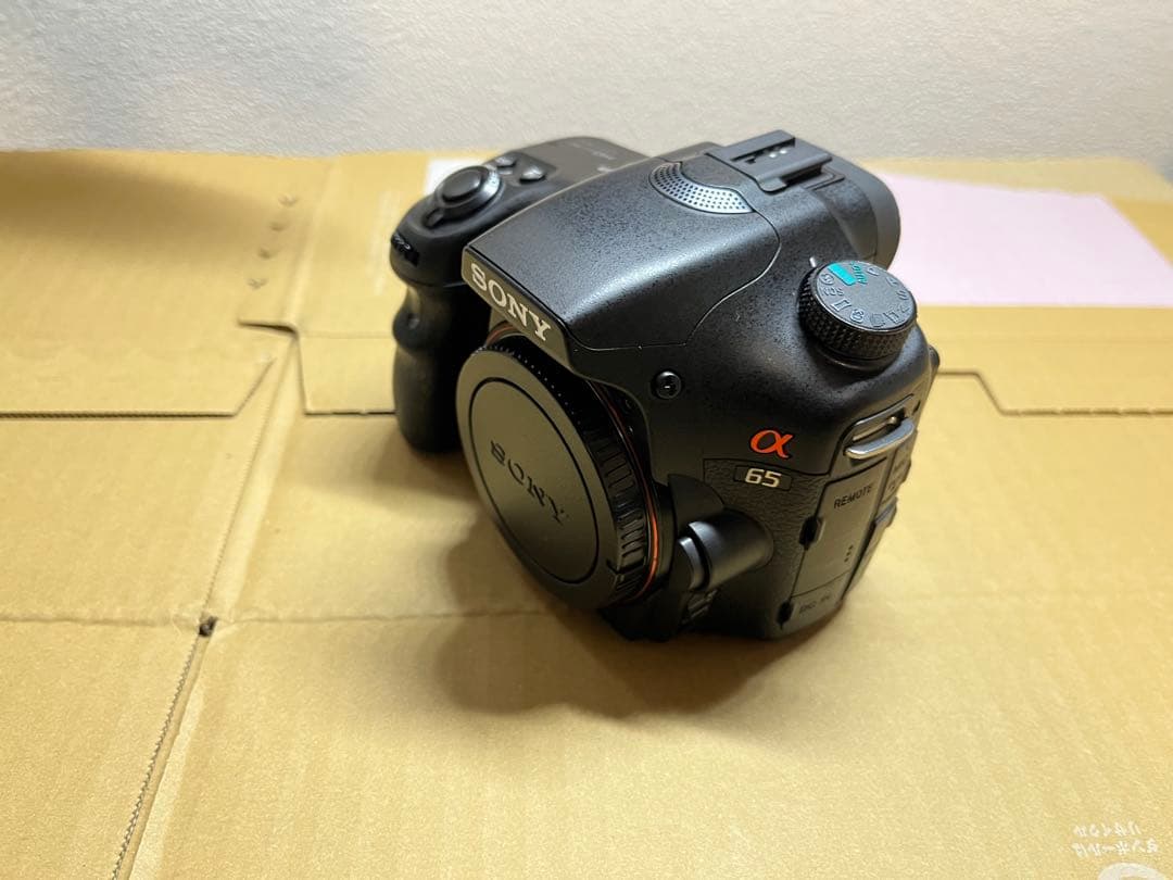 SONY ソニー α65 一眼レフカメラ　本体ほか付属品付き