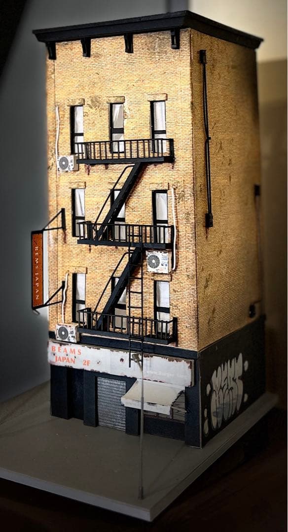 ホットウィール等　ジオラマN.Yビルディング