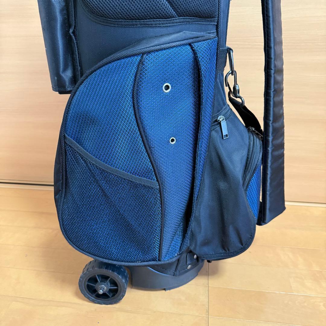 NIKE ナイキ ゴルフ 軽量 キャディバッグ キャスター キャリーハンドル