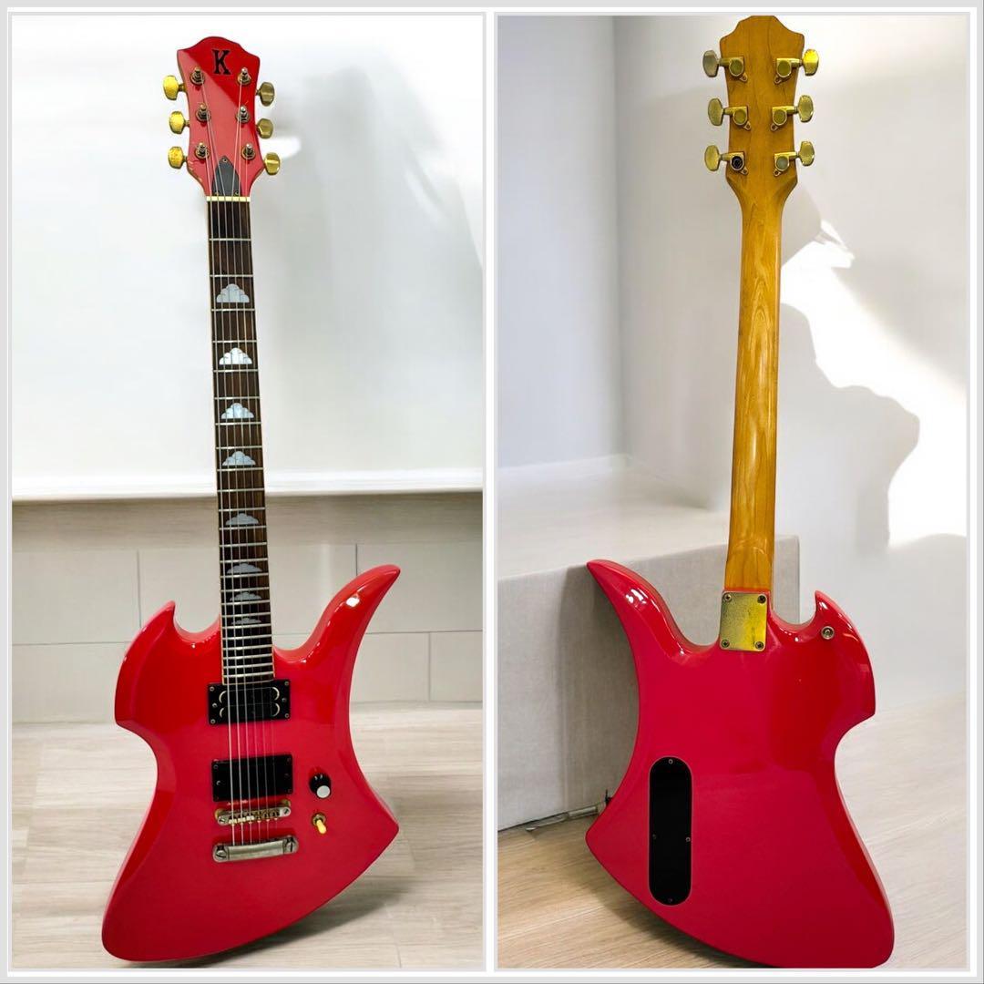 K.Garage MOCKING BIRD モッキンバード ピンク 弦交換済