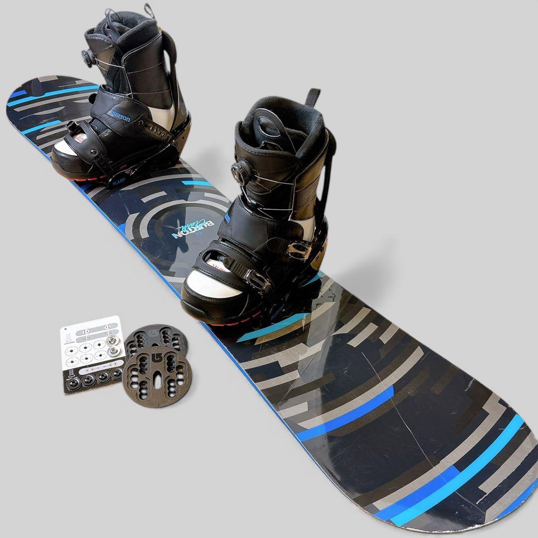【美品】 BURTON Clash Flash スノーボード3点 151cm