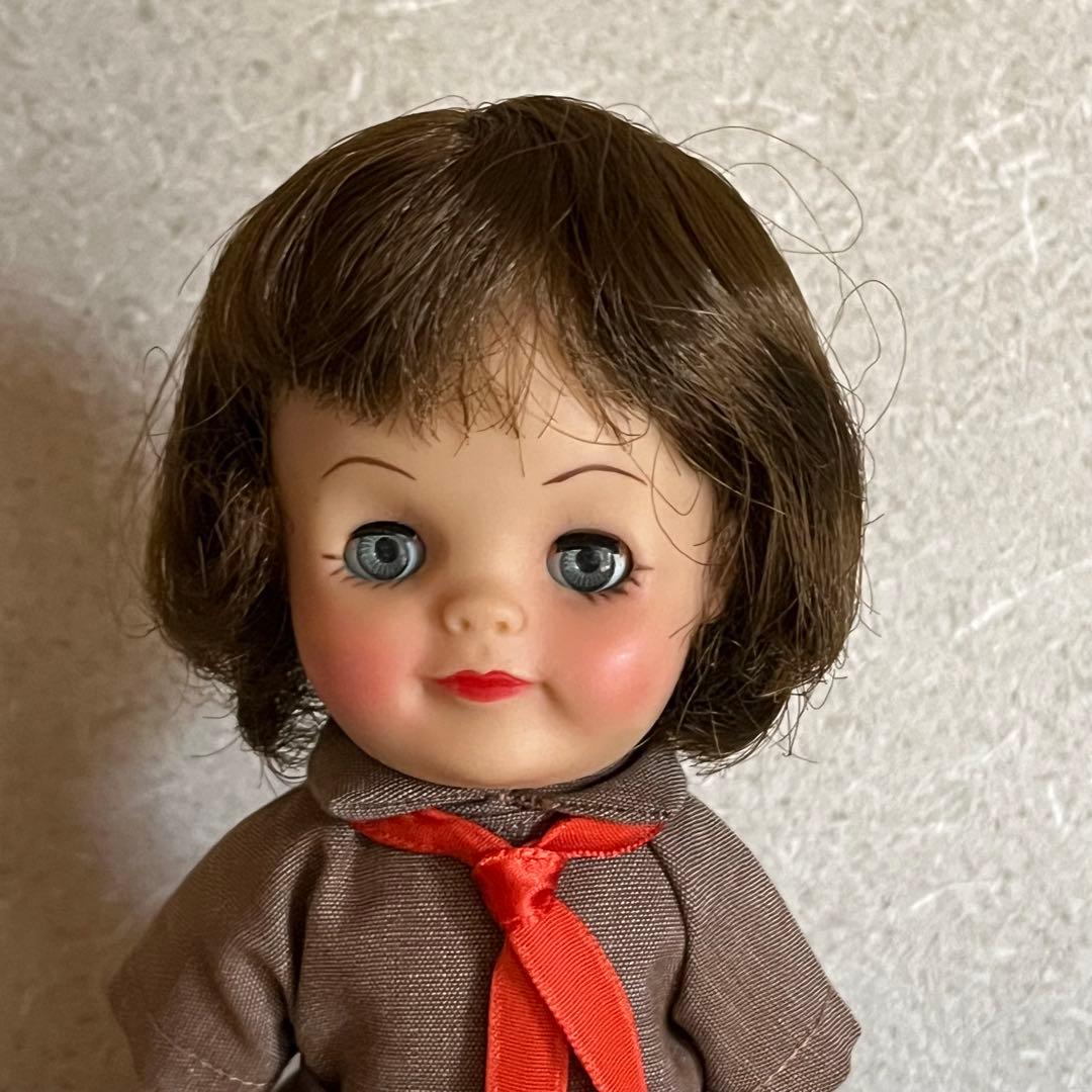 ビンテージ エファンビー ガール スカウト ドール ブラウン effanbee