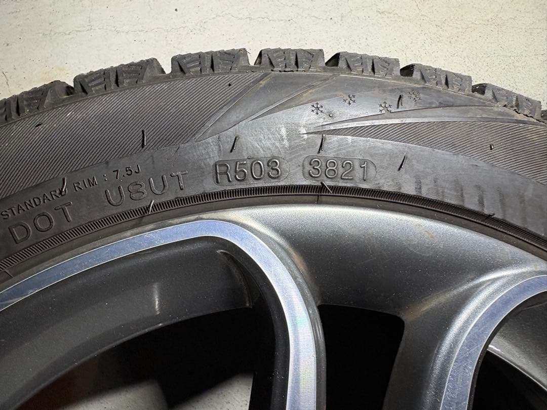 メルセデスベンツ 純正17インチホイールセット　225/45R17 スタッドレス