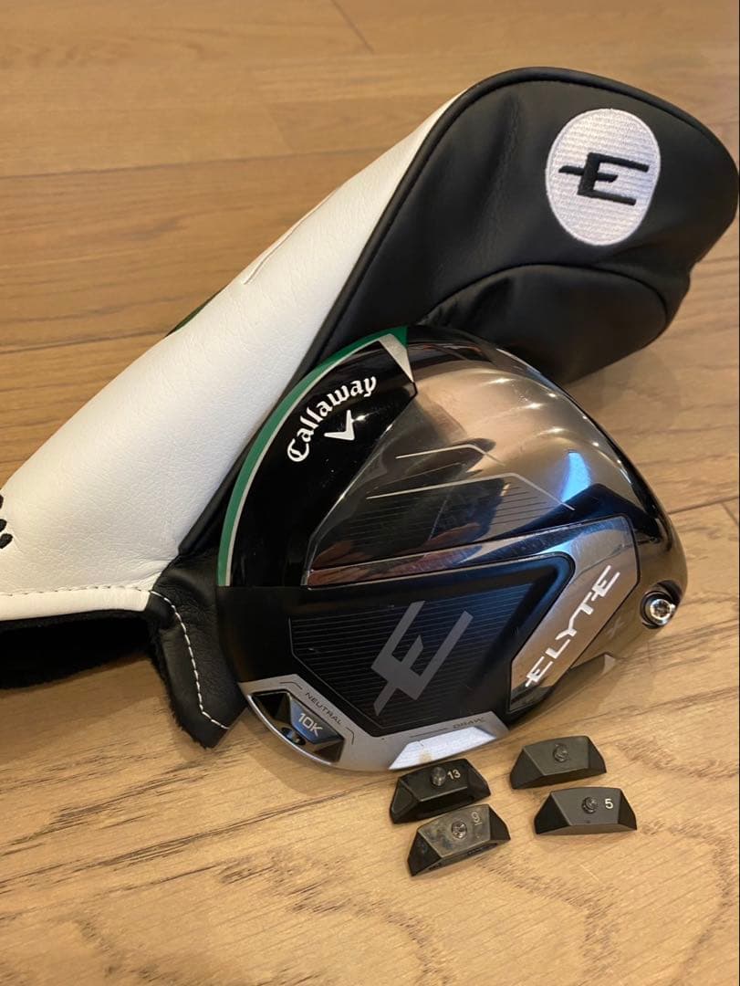 キャロウェイエリート 10K 9度ドライバー ヘッドのみ。 カバー付き