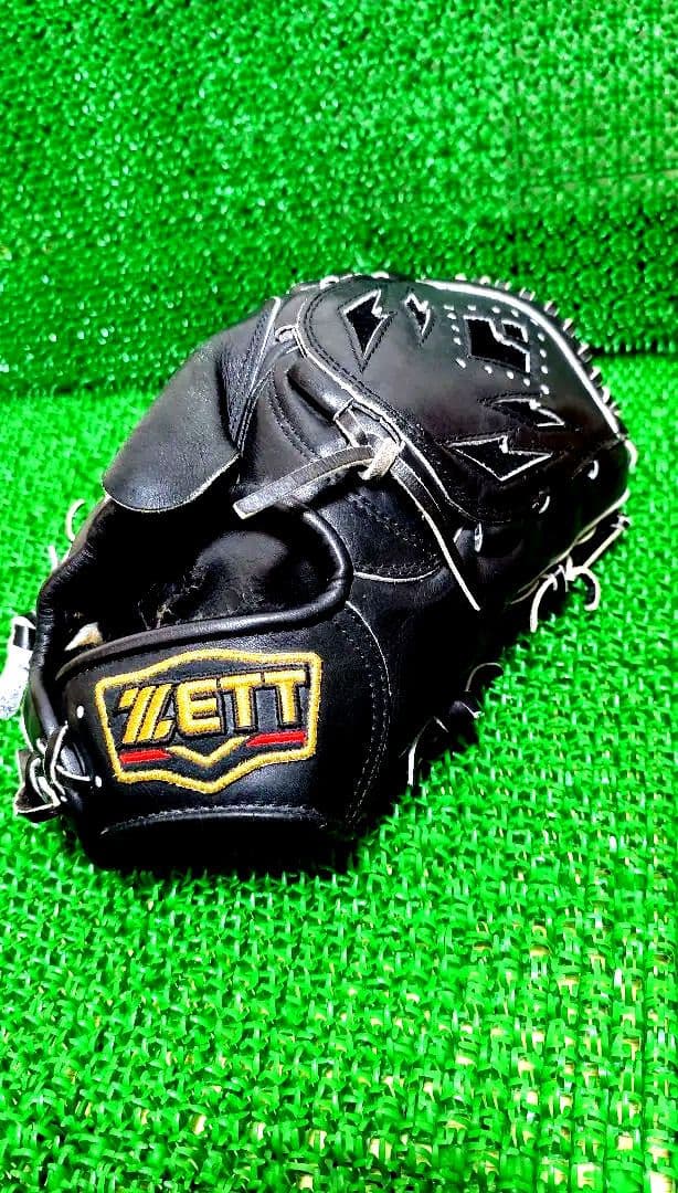 【美品・即戦力】ZETT プロステイタス 軟式野球グローブ