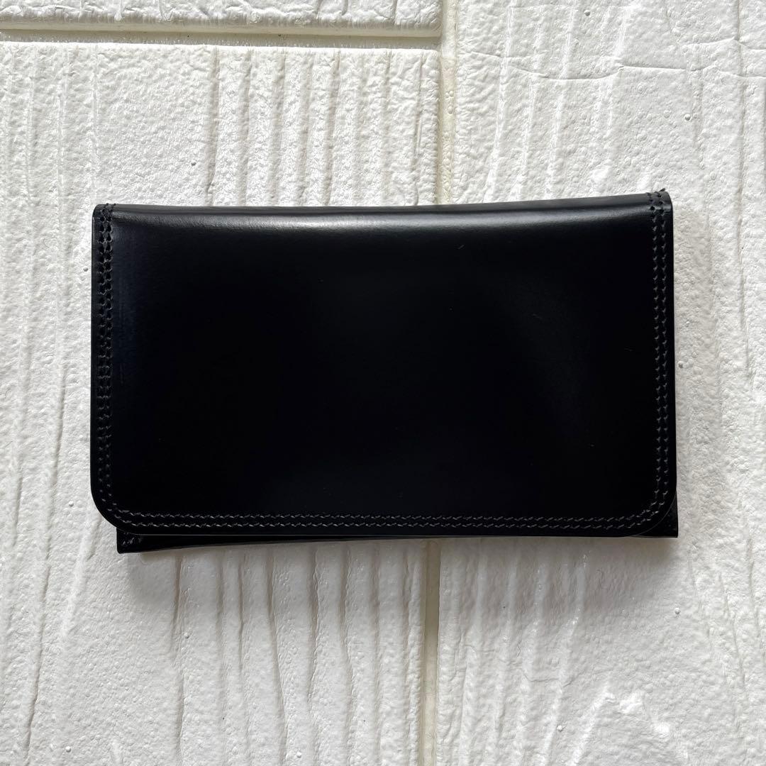 ポーター　PORTER　馬革　レザー　名刺入れ　カードケース　黒　吉田カバン