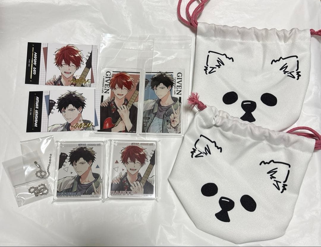 ギヴン　カフェ　立夏　真冬　まとめ売り