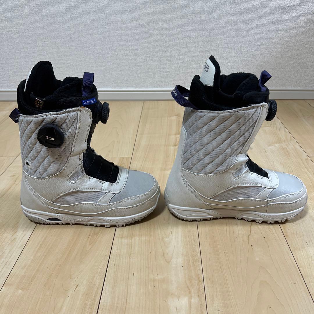 美品BURTON LIMELIGHT BOA WIDE23cm 23-24モデル