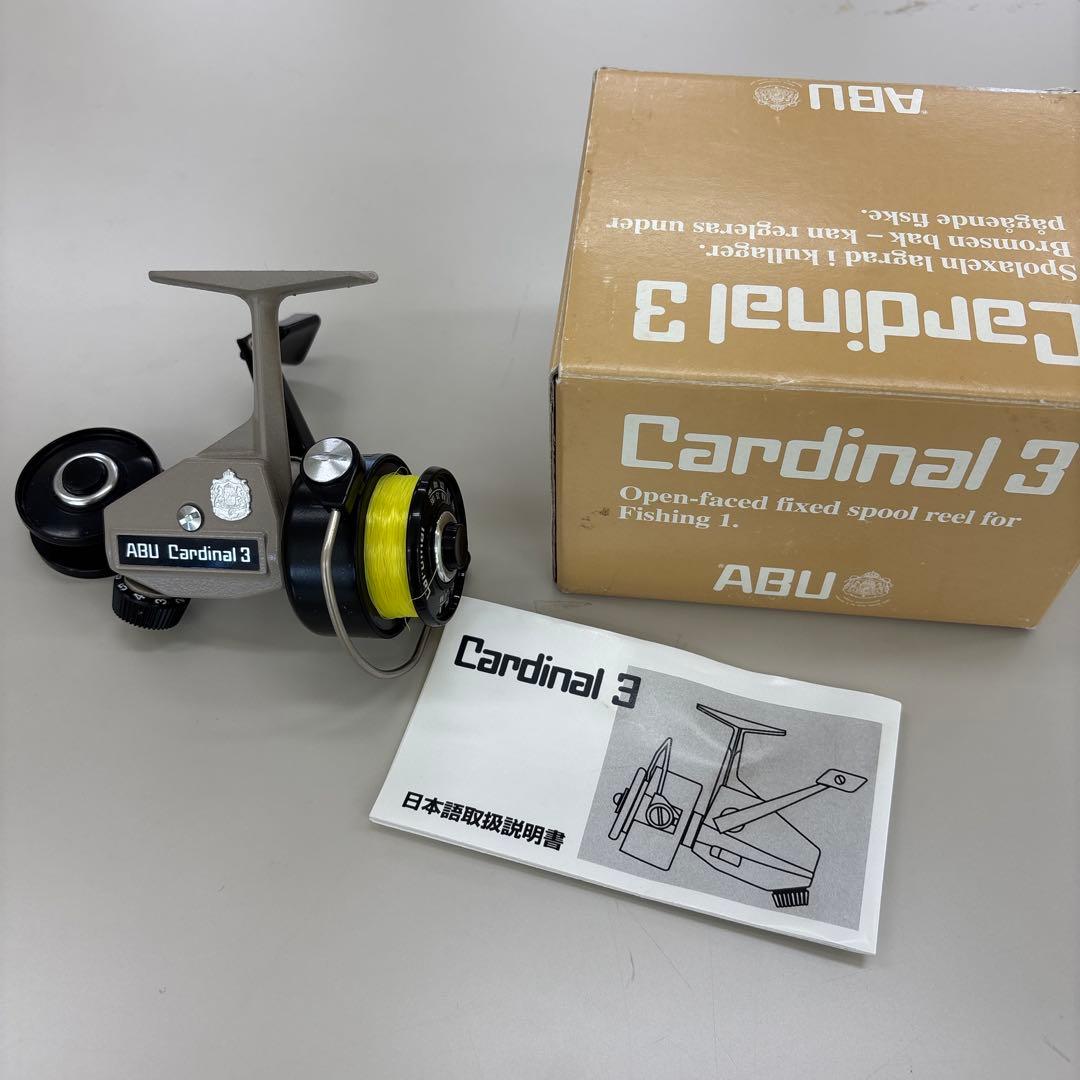 希少　ABU Cardinal 3 スピニングリール
