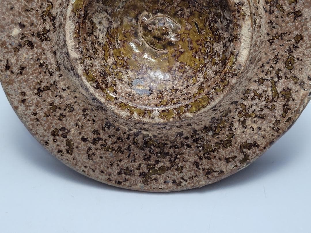 黒釉 陽刻 神獣装飾 四耳 蓋壺 宋元時代 高さ約22.1cm