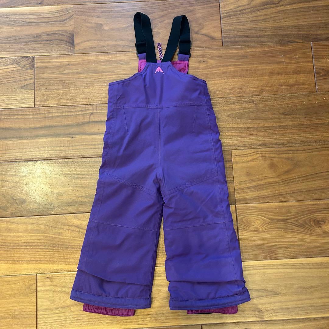 美品 バートン ウェア 上下セット 2T ジャケット ビブパンツ BURTON