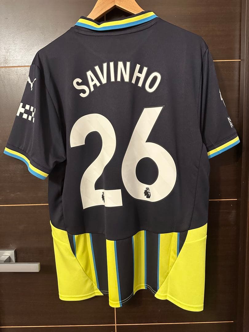 お*ぎ様 マンチェスターシティ 24/25 サヴィーニョ ユニフォーム