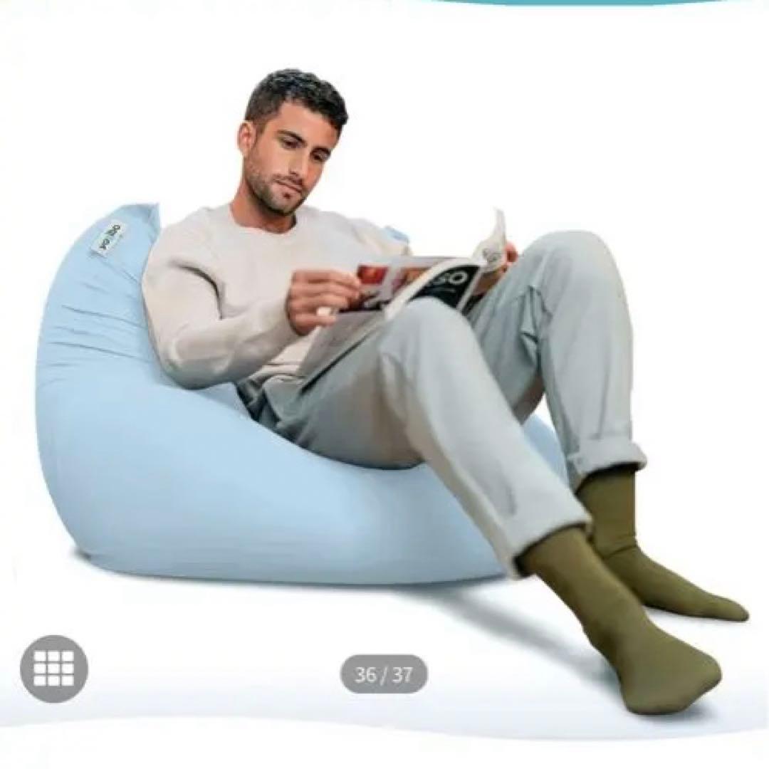 【新品】Yogibo Mini（ヨギボーミニ）ペールブルー