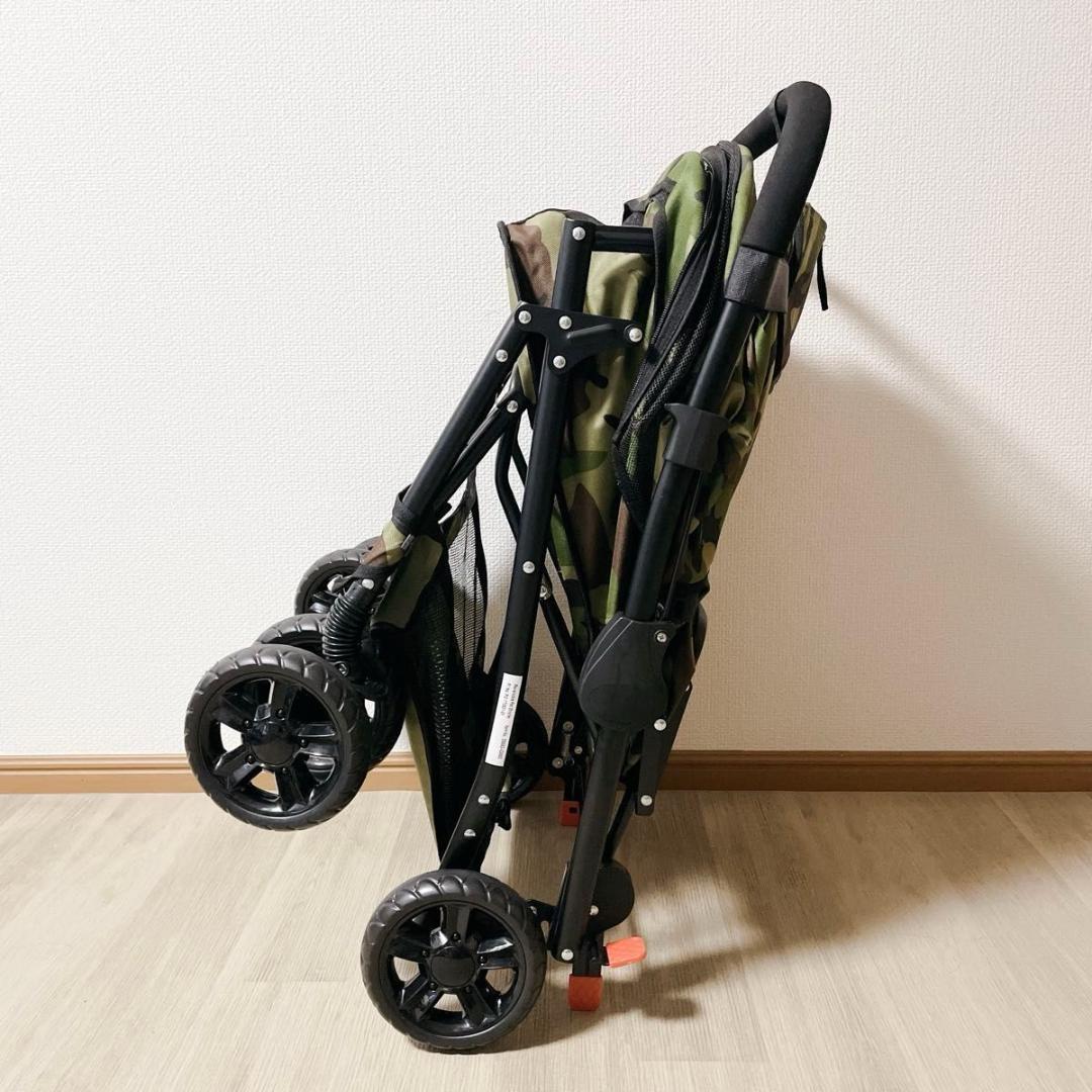 ピッコロカーネ PRIMO プリモ 迷彩柄 カモフラージュ ペットカート 対面式