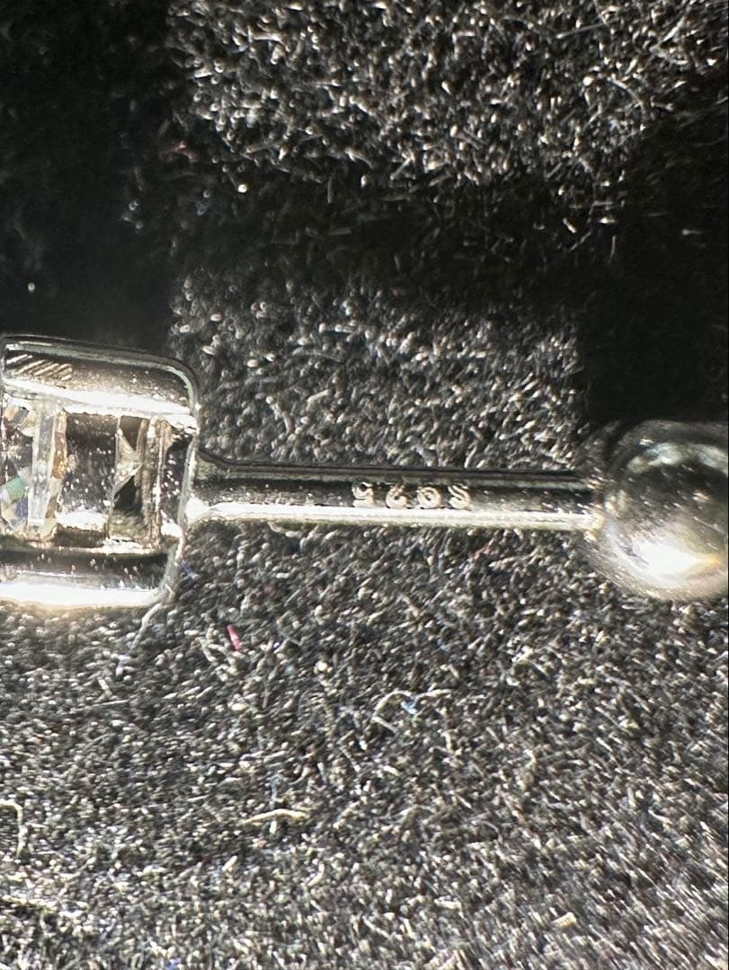 アバランチ s925 モアサナイト8mm金アレ対応！