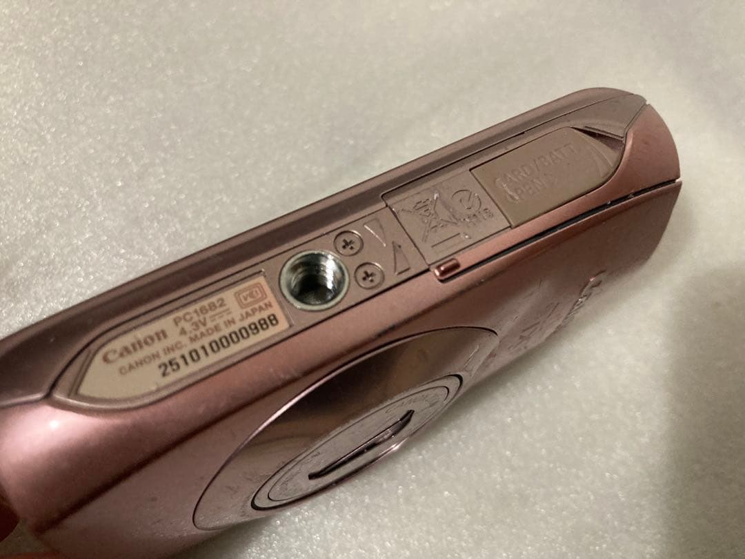 Canon キヤノン　デジカメ IXY PC1682 ピンク　ジャンク品