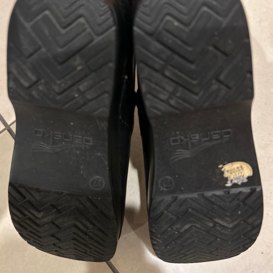 ダンスコ 37プロフェッショナル サボサンダル ブラック