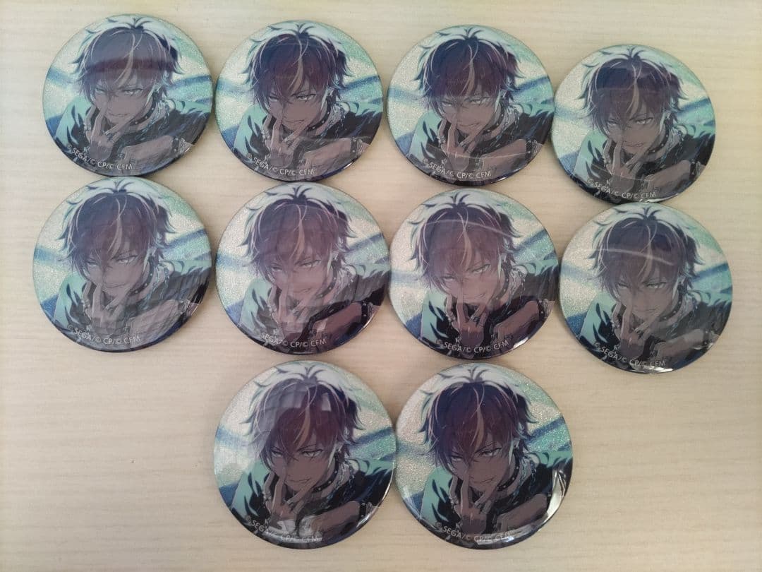 「おまけ付き」プロセカ グリッター缶バッジ 東雲彰人 10個