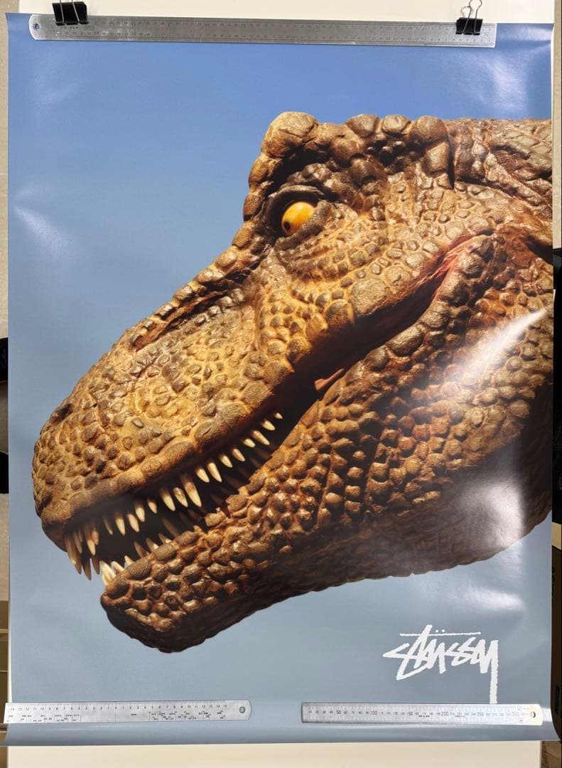 Stussy 恐竜アートポスター