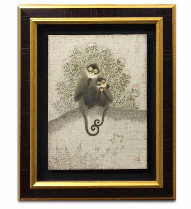 榎俊幸　いつまでも　油絵　日本画　アクリル　F3