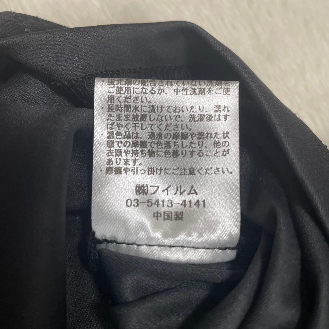 極美品✨Sov. ソブ　ギャザーフリルデザインブラウス　リボン　ブラック　黒