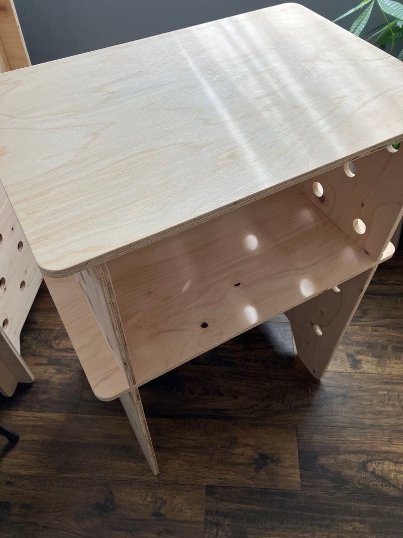 【カインズ】持ち運びできるカウンターテーブルS ×2個セット