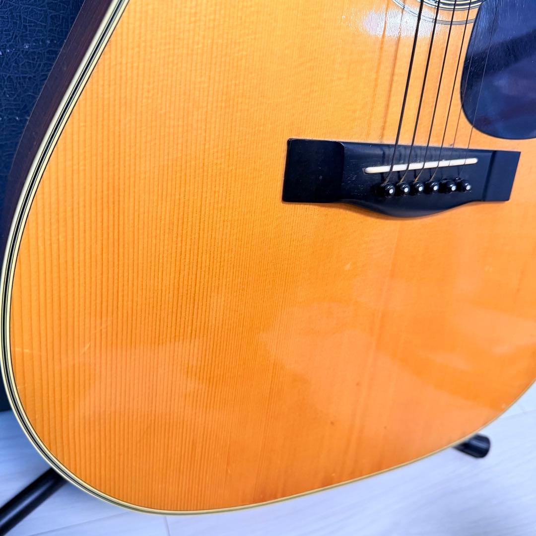 美品　YAMAHA FG-301B アコースティックギター ハードケース付