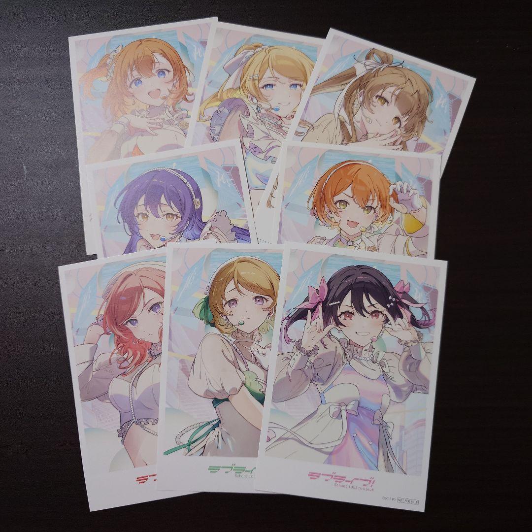 ラブライブ！ ポストカード μ's