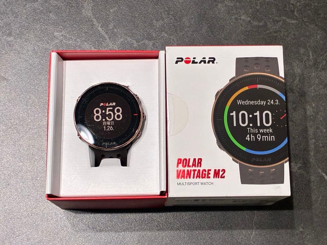 Polar Vantage M2 ポラール GPSウォッチ マラソン ランニング