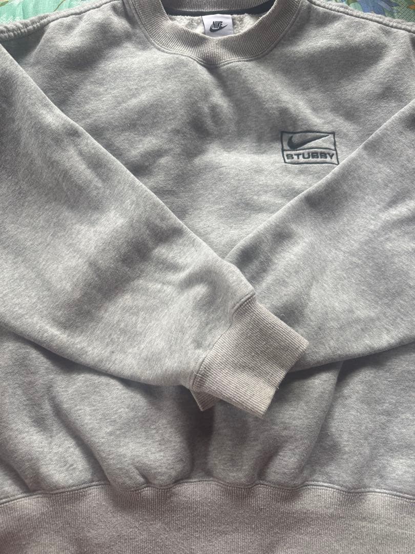 Nike x Stussy グレー スウェット S