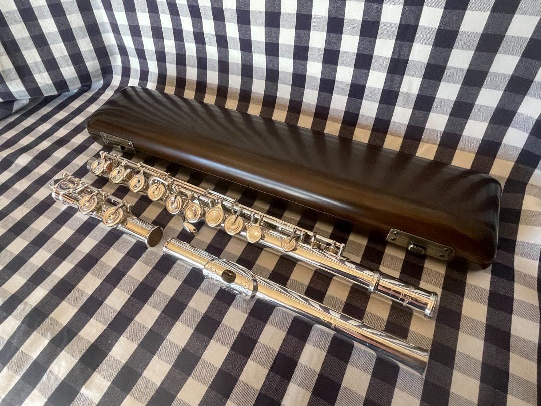 パールフルート Dolce Primo 頭部管Ag970彫刻入り 美品！