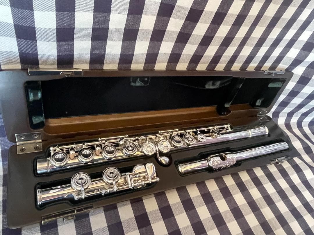 パールフルート Dolce Primo 頭部管Ag970彫刻入り 美品！