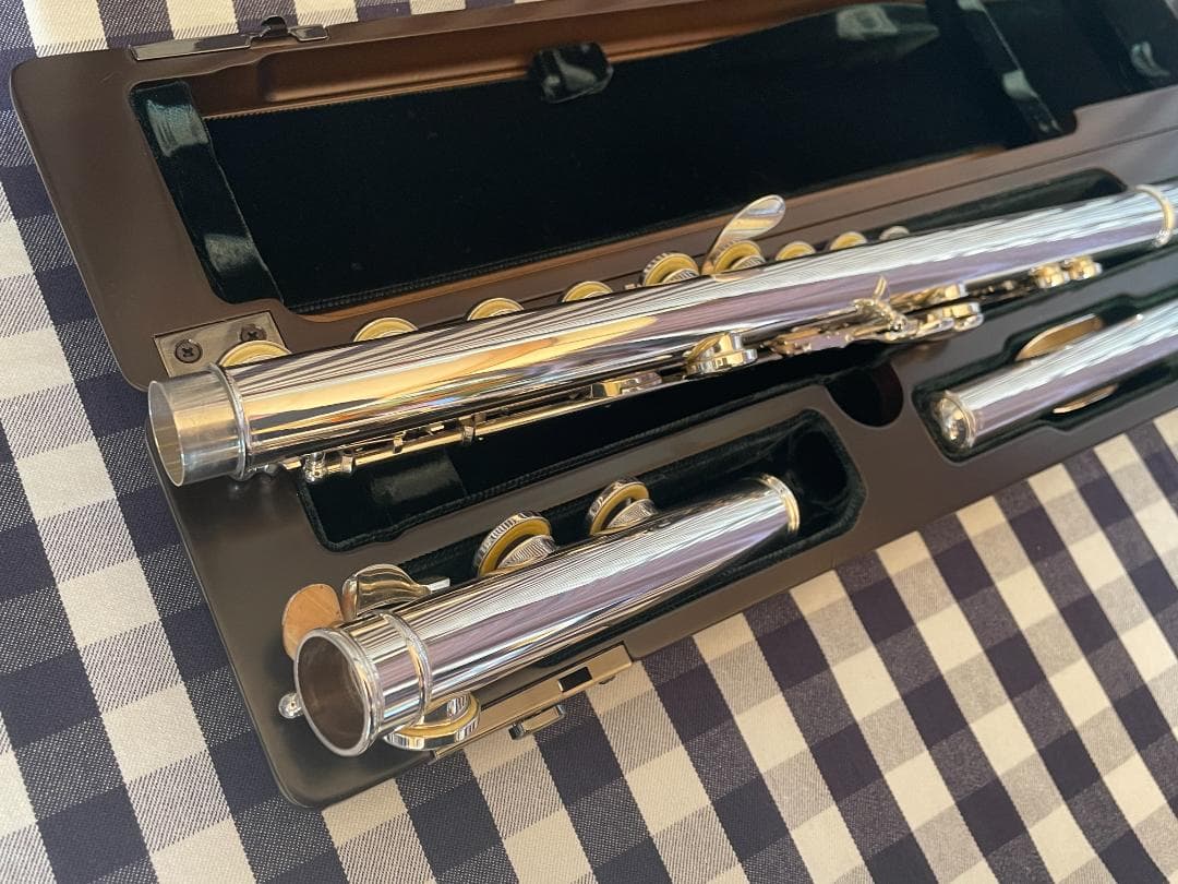 パールフルート Dolce Primo 頭部管Ag970彫刻入り 美品！